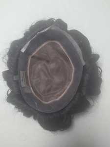 Austrian Taz Hair Bangladesh Premium Quality Mono Human Hair <b>Toupee</b> Wig with Natural Body and Deep Waves Styles - Product Image 6