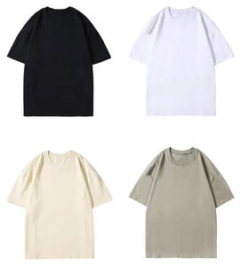 Customization Hot Sell Short Sleeve Crew <b>Neck</b> Heavy Cotton <b>t</b> <b>Shirts</b> Wholesale <b>T</b>-<b>shirt</b> for <b>men</b> DDP Shipping - Product Image 1