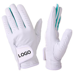 Vente en gros d'usine de gants de golf en cuir souple et durable de luxe gants de golf en cuir Cabretta personnalisés - Product Image 4