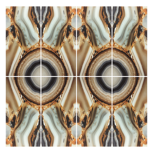 กระเบื้องปูพื้นพอร์ซเลนเคลือบเงา600X1200MM การตกแต่งภายในที่หรูหรามันวาวสูงกระเบื้องบุผนัง - Product Image 6