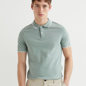 T-shirt à manches courtes pour hommes T-shirt assorti à carreaux New Business Wear Clothing Casual Fashion Men Tops - Product Image 1