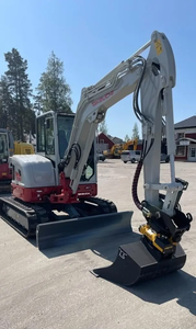 จัดส่งฟรี รถขุดขนาดเล็ก Takeuchi TB350R เครื่องยนต์ดีเซล 24.4 แรงม้า ห้องโดยสารแบบปิด ได้รับการรับรองมาตรฐาน EPA และ CE รถขุดตีนตะขาบขนาดเล็กสำหรับขาย - Product Image 4