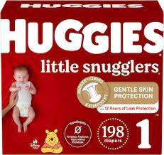 Para Little Snugglers Tamaño 1-4 Pañales 150 Count 6 Paquetes 25 Infantes Antifugas 22-37 Lbs Precio bajo Recién nacido Xxl Suave Transpirable - Product Image 4