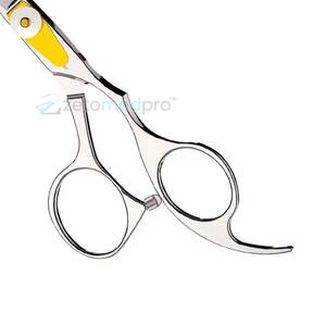 Ciseaux de barbier incurvés confortables pour la coupe de cheveux Ciseaux de barbier incurvés pour les coiffeurs professionnels - Product Image 4