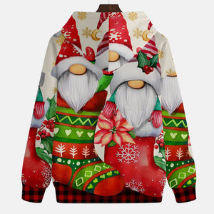 Sweats à capuche de Noël pour hommes avec motif solide Sublimation à la mode teint uni pour l'hiver Nouveau design Fabriqué au Pakistan OEM - Product Image 2