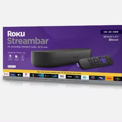 Roku streambar HDR 4K TV thông minh streaming phương tiện truyền thông Máy nghe nhạc soundbar-8040