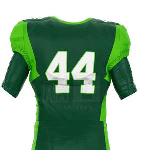 Vente en gros personnalisée, ensemble de maillots et de pantalons de football américain de style récent, conception personnalisée, uniforme de football américain à séchage rapide - Product Image 5