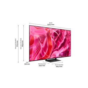 55-Inch 4K Smart <b>TV</b> <b>with</b> Slim Design 120Hz Refresh Rate LED <b>Backlight</b> HD Definition Black Cabinet for Hotels - Product Image 3
