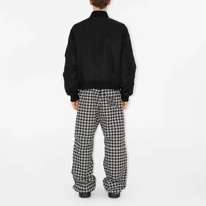 Blouson d'aviateur en polyester 100% pour hommes, imprimé sur mesure, nouvelle veste d'hiver de style de rue, vestes légères et respirantes pour hommes - Product Image 3