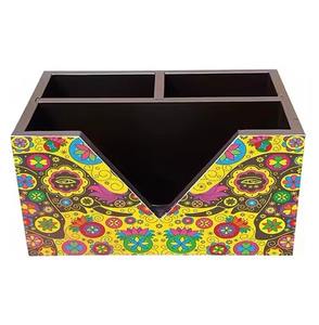 Printed Wooden Hanging Luxury <b>Cutlery</b> Organizer Box MDF Kitchen <b>Storage</b> Rack for Tabletop Display - Product Image 4