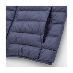 Custom Made Casual <b>Men's</b> <b>Long</b> Sleeve Breathable Puffer <b>Jacket</b> Customized Color High Quality Fabric Stand Collar Zippers Plus - Product Image 5