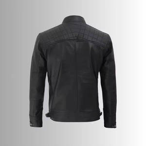 Mode personnalisée Nouveau design Veste vintage en cuir artificiel décoloré pour hommes et femmes - Product Image 2