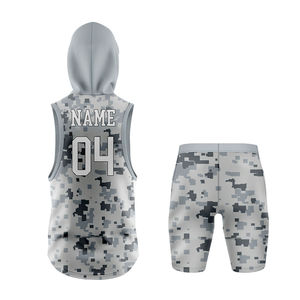 Tenues de football américain 7v7 personnalisées 100% polyester, tailles plus grandes, séchage rapide, respirantes, uniformes de sublimation - Product Image 4