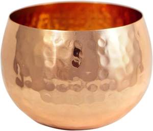 Antique Style Tableware Solid Copper Fruit and Sweet Serving <b>Bowls</b> Copper Polished Metal Restaurant Food <b>Bowls</b> - Product Image 2