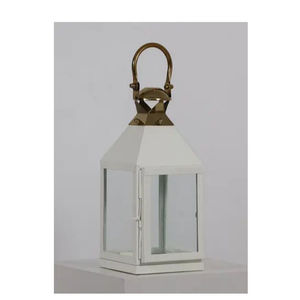 H&SONS HS/LT/30 Linterna Decorativa de Metal Hecha a Mano con Impresión UV, Diseño de Lujo para Navidad, Hogar, Restaurante, Oficina - Product Image 1