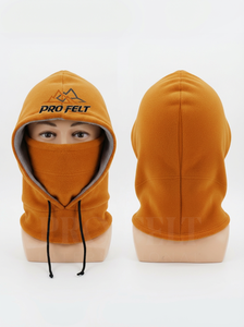 หน้ากากบาลาคลาวาแบบมีฮู้ดปรับได้ ผลิตจากผ้าฟลีซเนื้อนุ่ม สวมใส่สบาย ปักชื่อแบรนด์  จำหน่ายส่ง - Product Image 4