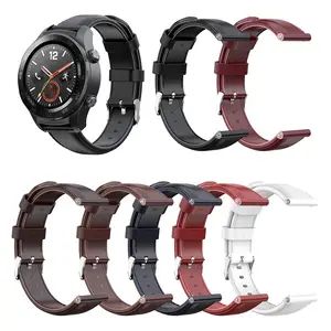 Correas aplicar Huawei watch3PRO Correa Fossil Gen 4 pulseras de cuero para hombres y mujeres en stock