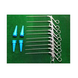 14ชิ้นคีมเปิดพอร์ตสเตนเลสสำหรับ laparoscopic ขนาด2.5มม. X 17ซม. ใช้ซ้ำได้เครื่องมือผ่าตัดแบบแมนนวล - Product Image 1