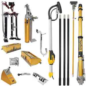 Ensemble complet d'outils pour cloisons sèches TapeTech automatique de niveau 5, super meilleur modèle 2025, avec échasses - Product Image 2