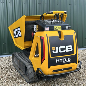 รถเทรลเลอร์ JCB HTD-5การปล่อยมลพิษ1ตันที่ทิ้งขยะปลายสูงสำหรับก่อสร้างและจัดสวน - Product Image 3