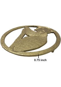 แผ่นรองขาตั้งสามขาทำจากอลูมิเนียมสำหรับตกแต่งหม้อร้อนจานสำหรับป้องกันบนโต๊ะ - Product Image 2