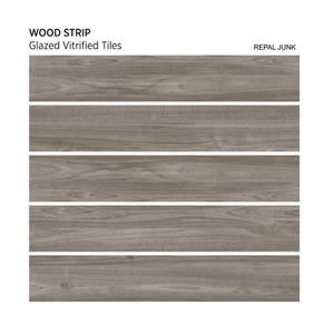 Azulejos de Porcelana con Aspecto de Madera de 200x1200 mm, Alta Calidad, Baja Absorción de Agua, Alta Durabilidad, Anti-Rotura, Azulejos Vitrificados - Product Image 2