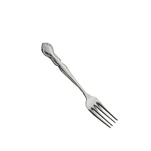 Cuillère à dessert en métal Fourchette à fruits Fourchette Ensemble pour cadeau et pièce design polie et poignée faite à la main - Product Image 1