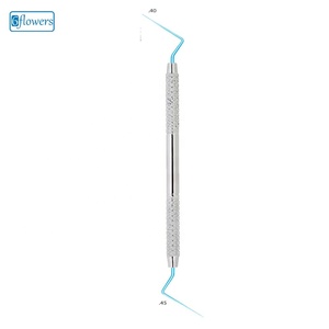 Explorador Dental de Mango Sólido con Doble Punta .40 .45, Instrumento Manual Clase I para Limpieza y Relleno - Product Image 1