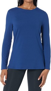 <b>Women's</b> Fashion Soft Activewear Crop <b>Top</b> Crew Neck Full Sleeve Compression Gym Shirt Sexy Regular Fit Lightweight Printed - Product Image 5