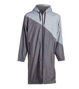 Vestes en toile à capuche pour hommes de haute qualité, chaudes pour l'hiver, avec doublure en polaire, coupe-vent, imperméables, respirantes, style décontracté extra-long, vente en gros - Product Image 2