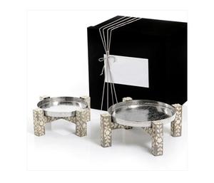 ที่วางเค้กโลหะเป็นชั้นสำหรับวางบนโต๊ะงานเลี้ยงน้ำชาถาดเสิร์ฟคัพเค้กของตกแต่งเคาน์เตอร์ครัว - Product Image 5