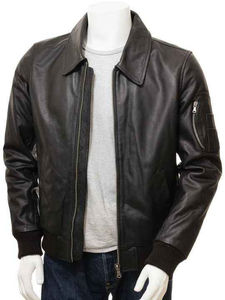 Veste en cuir pour homme sur mesure, en cuir de vache véritable, respirante, imperméable, séchage rapide, manteau d'hiver, logo frontal, Sialkot Pakistan - Product Image 5