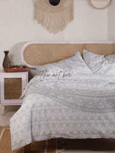 Juego de sábanas de algodón de lujo con fundas de almohada Ideal para dormitorio Hotel Resort y habitación de invitados Ropa de cama disponible a precio al por mayor - Product Image 5