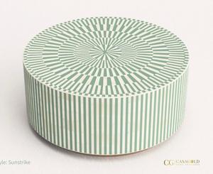 Table basse console faite à la main en incrustation d'os blanc au meilleur prix avec finition polonaise qualité supérieure pour salon table à thé - Product Image 2