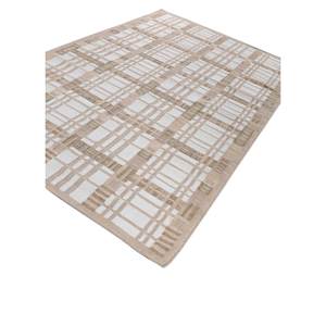 Checkers Ivory Flat Weaves Wool Handmade Jacquard <b>Rugs</b> for Home Hallway Bedroom Living Room-ADWL-13265 - Product Image 2