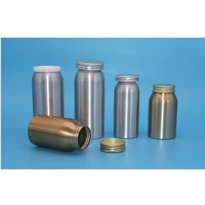 Vietnam Premium Aluminum Metal Medicine <b>Bottles</b> Open <b>Top</b> Leak Proof Vitamin Tablet Container - Product Image 5