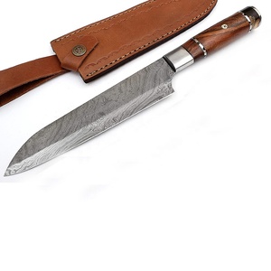 มีดเชฟพร้อมด้ามเหล็ก VG-10เหล็กดามัสกัส67ชั้นสำหรับเตรียมอาหารเชิงพาณิชย์ - Product Image 2