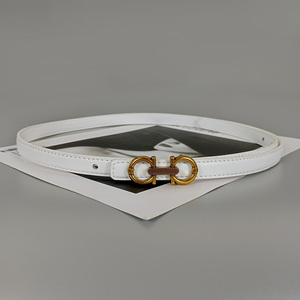 Cinturón de cuero Metal plata bala cintura cadena Punk aleación rodillo aguja hebilla cinturón para regalo - Product Image 4