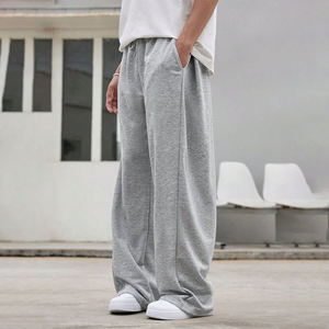 Venta al por mayor ácido lavado pantalones de chándal de los hombres de alta calidad pantalones de chándal con bolsillos logotipo personalizado pantalones de chándal para los hombres - Product Image 2