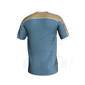 เสื้อฟุตบอลผู้ใหญ่โพลีเอสเตอร์ 100% แบบสั่งทำพิเศษ ไซส์ใหญ่ ชุดกีฬากลางแจ้ง พิมพ์โลโก้ทีม พิมพ์ชื่อแบบดิจิทัล ทรงสั้น สำหรับฤดูร้อน - Product Image 2