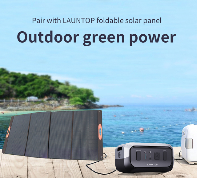 Outdoor Use Portable Power Station with Pure Sine Wave Solar & Car Charging Expansion LFP Battery