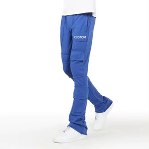 2024 personnalisé hommes mode 100% coton polaire survêtement pantalons de survêtement respirant été pantalons pour adultes - Product Image 2
