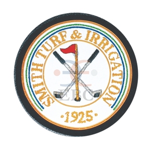 Golfers Association Sew-On Embroidered Handmade Gold/Silver Wire Bullion Crest Twill Fabric Patch for Sports Clubs School Scouts - Product Image 2