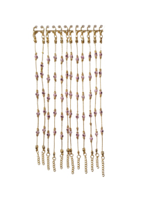 Pulsera de Cuentas de Acero Inoxidable con Incrustaciones de Circonita DAFNI BIG PAZAR - Regalo Moderno para el Día de la Madre/Del Padre o San Valentín - Product Image 4