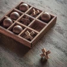 Elegante juego de madera hecho a mano Zero Cross nuevo diseño Tic Tac Toe para niños para verano invierno primavera - Product Image 6