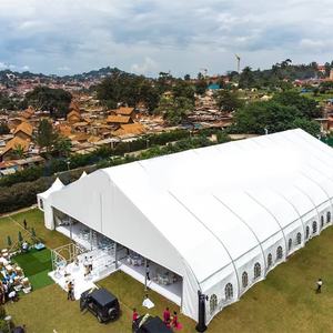 Роскошные прозрачные палатки 15x20 м для выставок 200 людей на открытом воздухе для свадебных вечеринок - Product Image 1