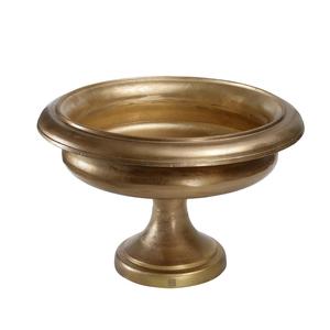 Oval Shape Metal Champagne Bowl With Base <b>Golden</b> Finished Wine Cocktail Storage Bowl for Home <b>Bars</b> Hotels Use - Product Image 4