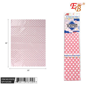 20"x26" Light <b>Pink</b> <b>Tissue</b> Wrap 10PC Set 72PCS/CS <b>Paper</b> Crafts Product - Product Image 1
