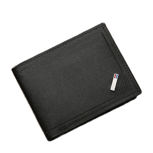 กระเป๋าสตางค์ผู้ชาย PVC แบบเปิดปิดได้คุณภาพเยี่ยมสไตล์วินเทจ - Product Image 1