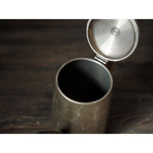 Pichet en acier inoxydable polonais vintage, qualité incroyable à prix raisonnable, pot Sith spouth, cafetière - Product Image 3